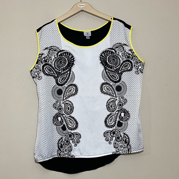 NWT Worthington Women’s Sleeveless Blouse size 1X - Picture 4 of 7